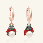Totoro Huggies (White Freshwater Pearl) - Love Estella