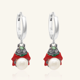 Totoro Huggies (White Freshwater Pearl) - Love Estella