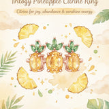 Trilogy Pineapple Citrine Ring