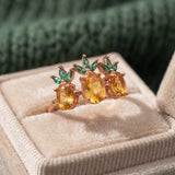 Trilogy Pineapple Citrine Ring