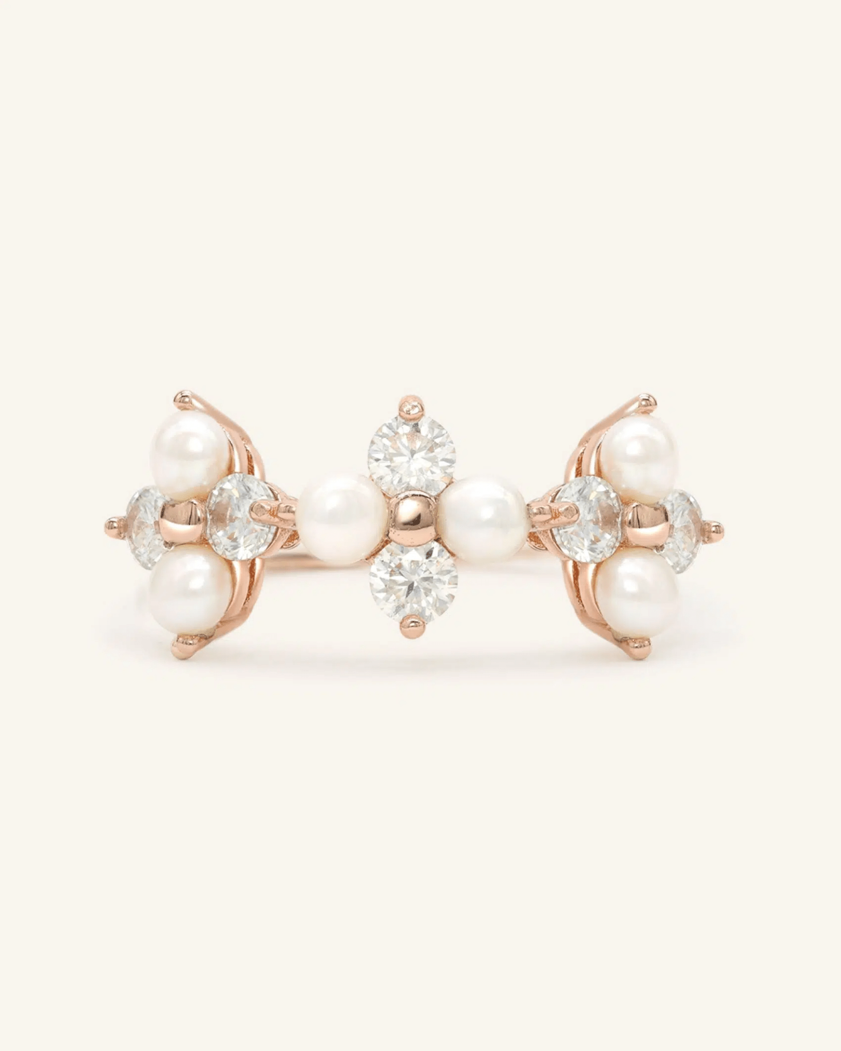 Trinity Clover Ring - Love Estella