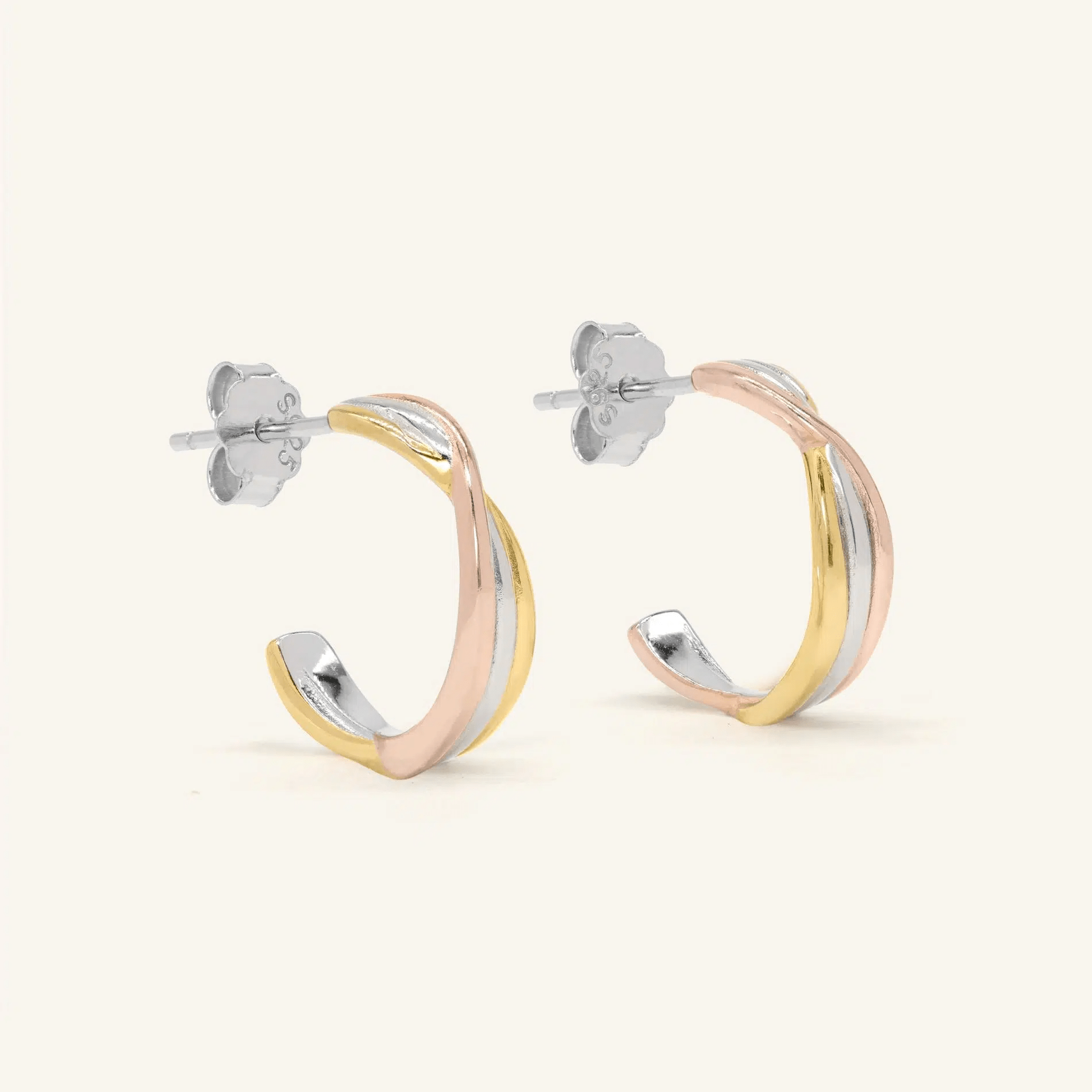 Trinity Twist Studs - Love Estella