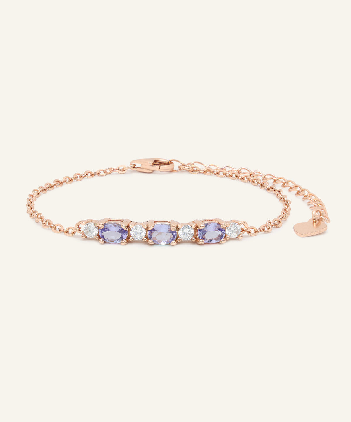 Trio Gems Bracelet (Lavender Dream) - Love Estella