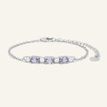 Trio Gems Bracelet (Lavender Dream) - Love Estella
