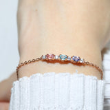 Trio Gems Bracelet (Pastel Bliss) - Love Estella
