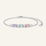 Trio Gems Bracelet (Pastel Bliss) - Love Estella