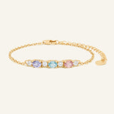 Trio Gems Bracelet (Pastel Bliss) - Love Estella