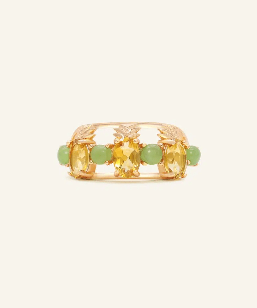 Trio Pineapple Ring - Love Estella