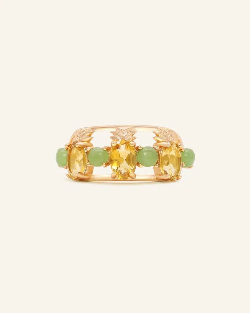 Trio Pineapple Ring - Love Estella