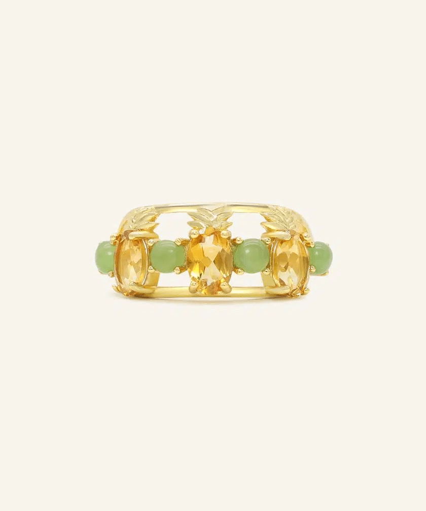 Trio Pineapple Ring - Love Estella