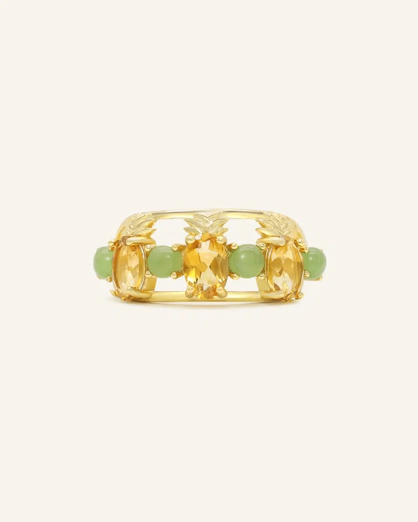 Trio Pineapple Ring - Love Estella