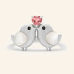 Tweet Hearts Ring - Love Estella
