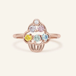 Unicorn Buttercream Cupcake Ring - Love Estella