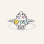 Unicorn Buttercream Cupcake Ring - Love Estella