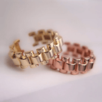 Watch Chain Link Ring - Love Estella