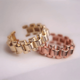 Watch Chain Link Ring - Love Estella