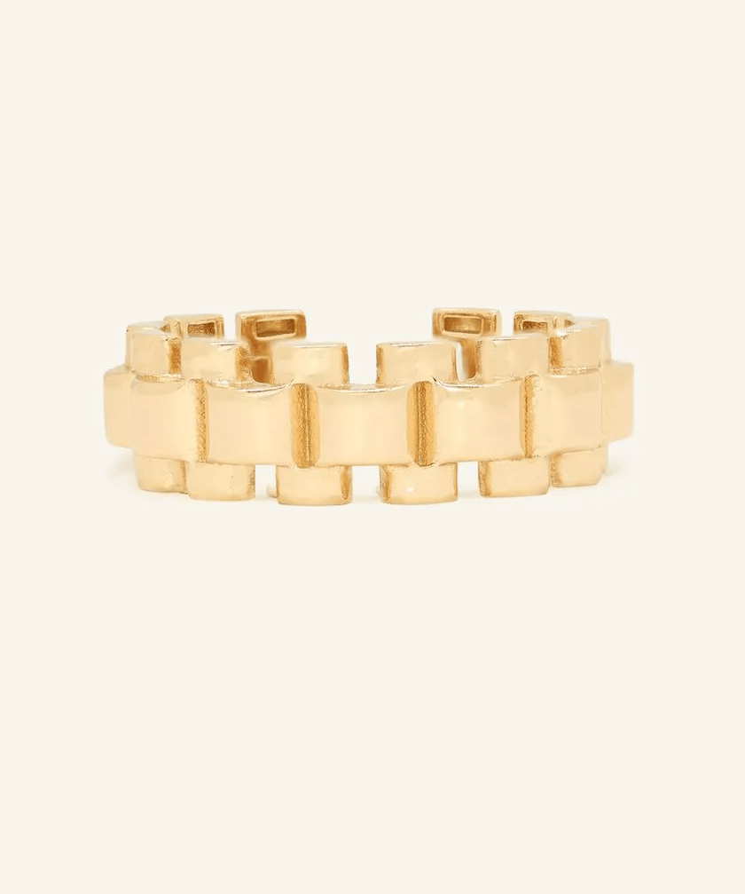 Watch Chain Link Ring - Love Estella