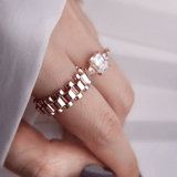 Watch Chain Link Ring - Love Estella