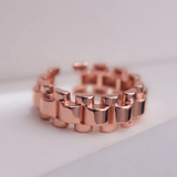 Watch Chain Link Ring - Love Estella