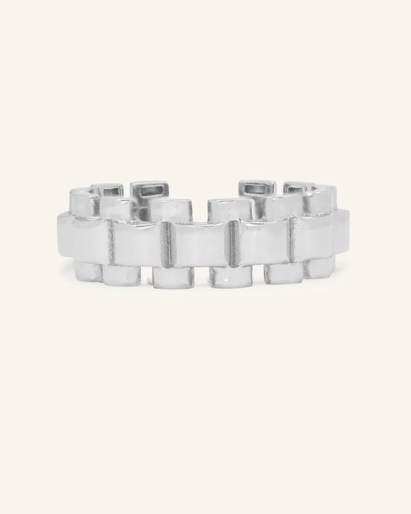 Watch Chain Link Ring - Love Estella