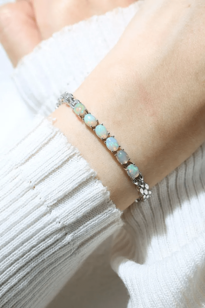 Watch Chain Opal Bracelet - Love Estella