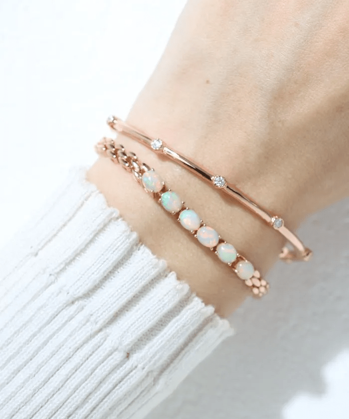 Watch Chain Opal Bracelet - Love Estella