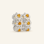 White Daisy Huggies (Citrine) - Love Estella