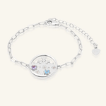 Winterscape Mother of Pearl Bracelet (Natural Gemstones) - Love Estella